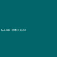 Günstige Plastik-Flasche