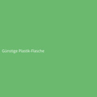 Günstige Plastik-Flasche