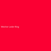 Weicher Leder-Ring