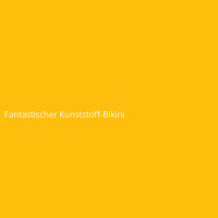 Fantastischer Kunststoff-Bikini