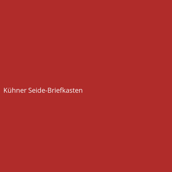 K&uuml;hner Seide-Briefkasten