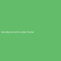 Aerodynamische Leder-Socke