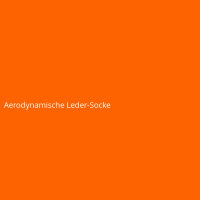 Aerodynamische Leder-Socke